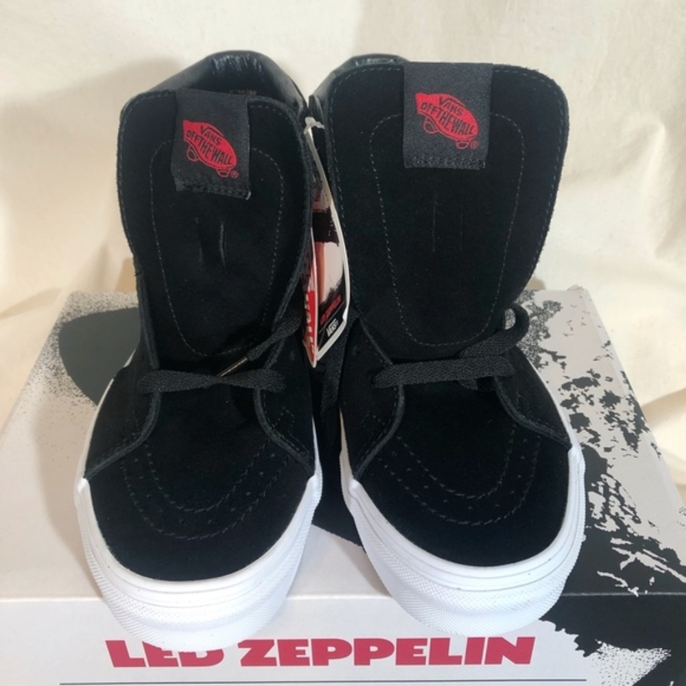 Vans x Led Zeppelin SK8 Hi FREE PIN! Men 8.5 - Picture 5 of 8